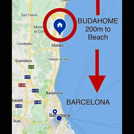 Espectacular Cerca De Barcelona Con Free Wifi * Canet De Mar